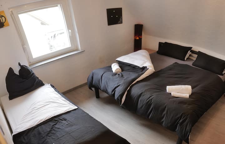 Helle 2-zi-wohnung Für 6 · Terrasse · 8 Min Messe - Kehl