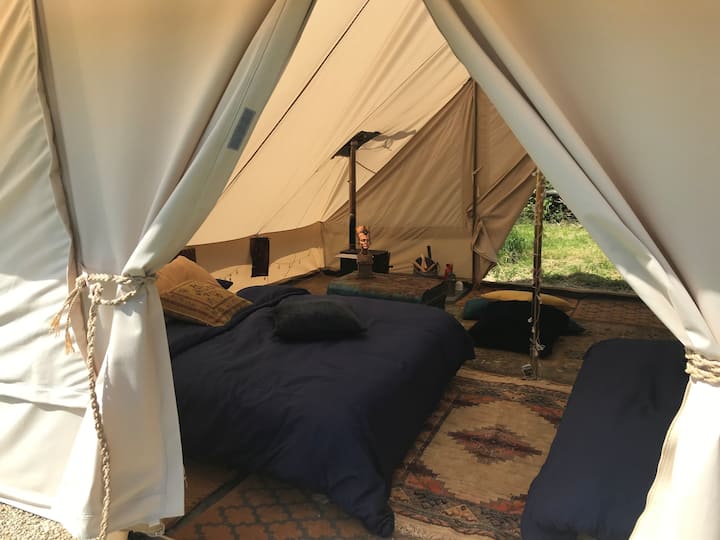 Blue, Toureg Tent/sleeps 5 - Wiltshire