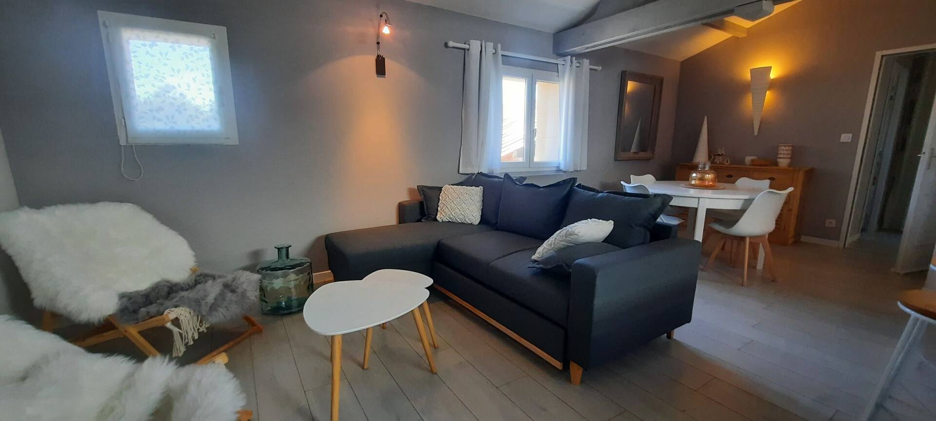 Cozy accommodation for 4, golf courses and nature