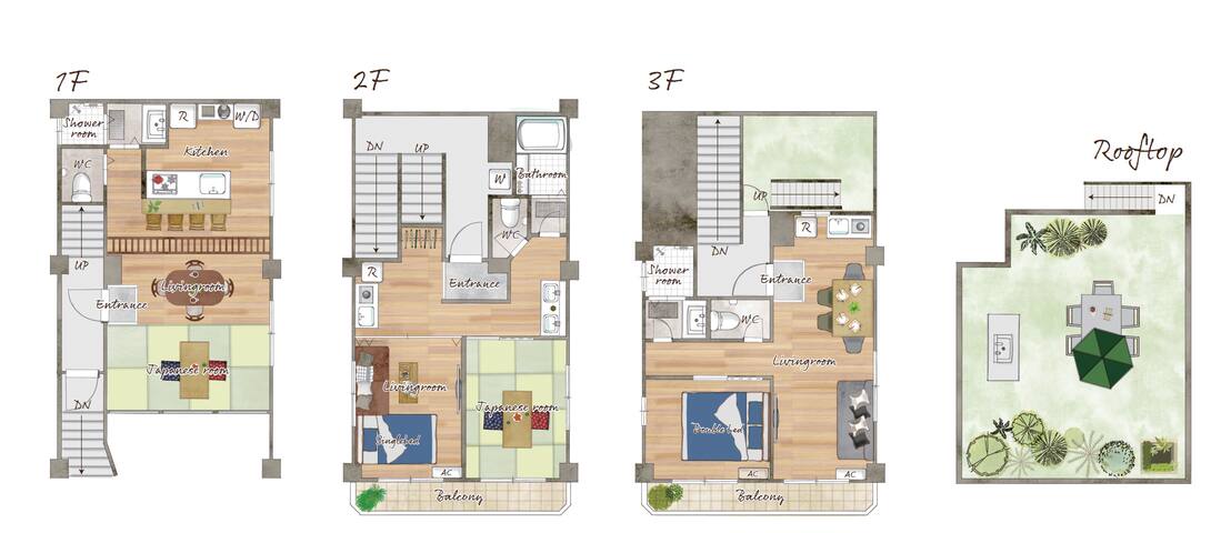 StayFab~遊び心満載！世田谷代田駅徒歩２分/下北沢駅徒歩９分、新宿渋谷直通！無料駐車場あり gallery image 3