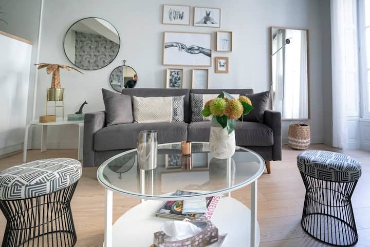 Saint-nicolas Bleu - Appartement Rénové Centre-vil - Rezé
