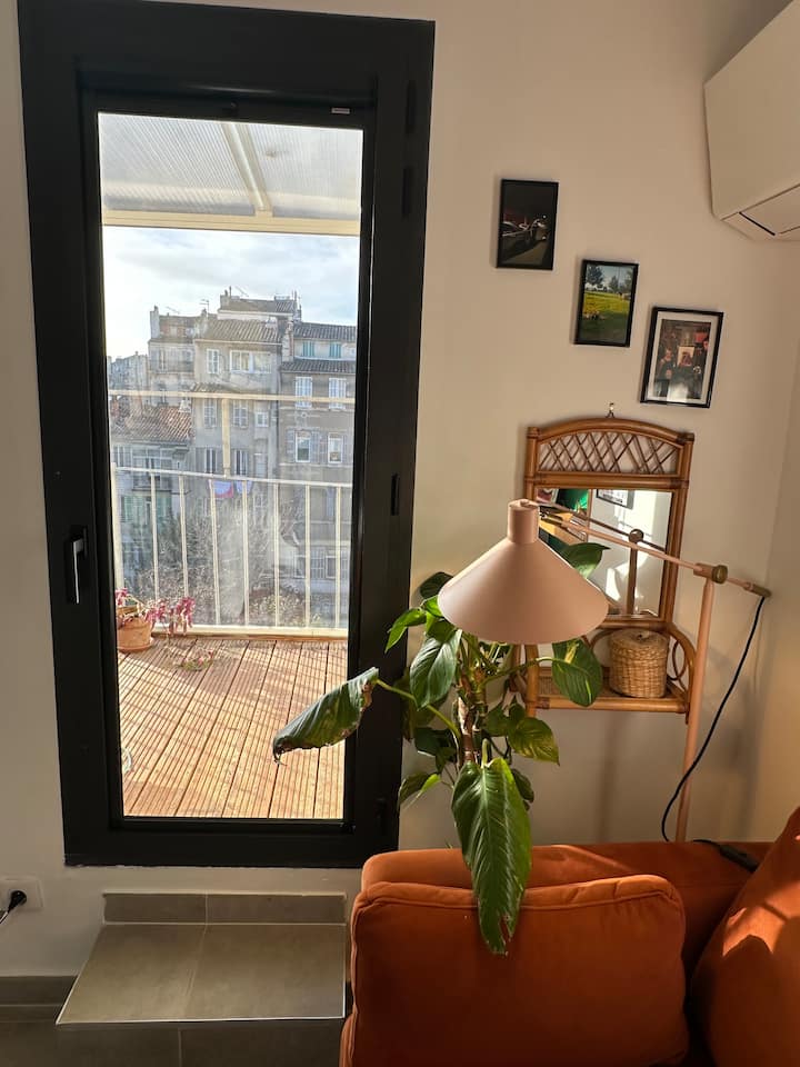 Adorable Appartement T3 + Terrasse à La Plaine - Marseille
