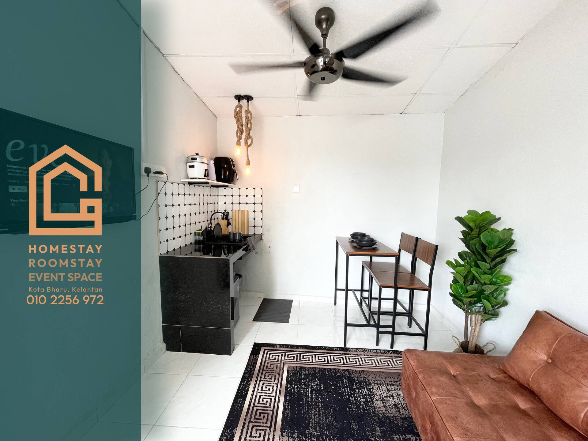 1Bedroom | 10minsAirport Aircond WorkSpace SmartTv