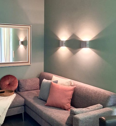 Oasis by the lake I 2 rooms I Families + dog lovers l Sauna