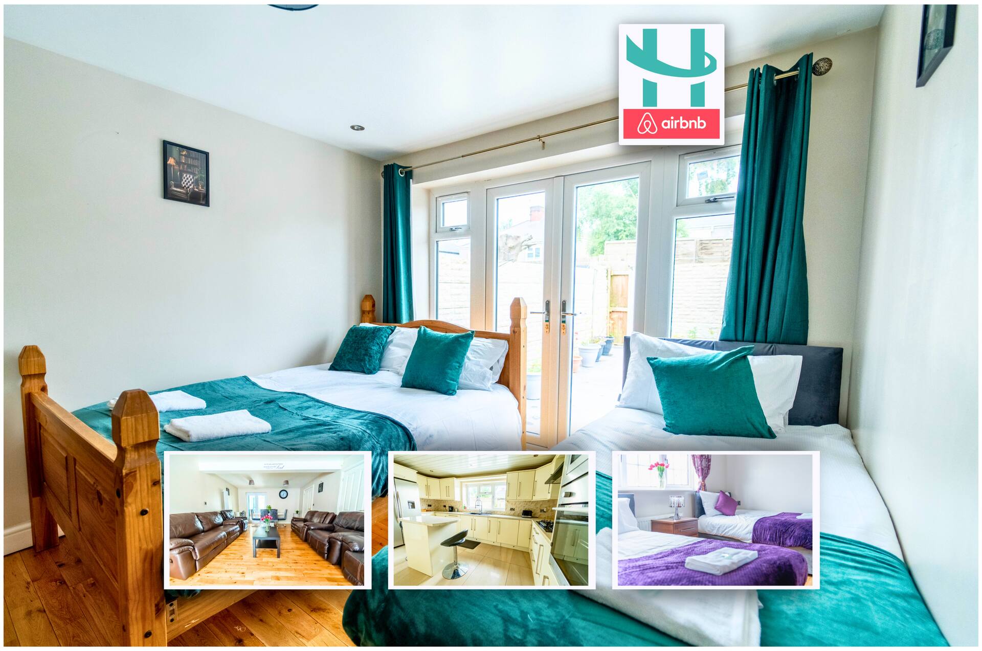 Spacious Modern 6BR Home by Hyped Properties Best for Contractors & Relocators Near Centre with Parking