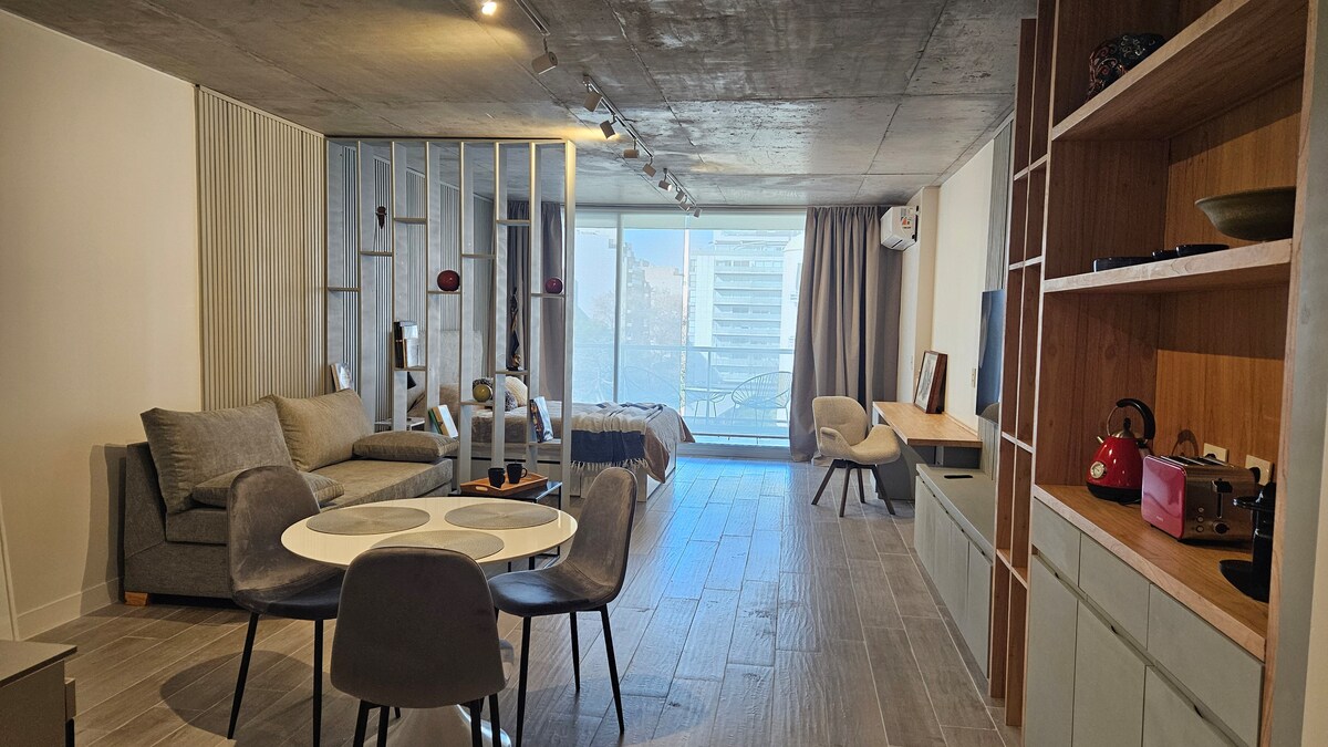 Top Airbnb: Loft premium. Concepción Live. Pool, gym, spa. in Colegiales