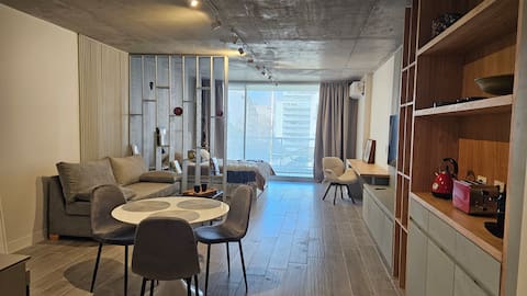 Top Airbnb: Premium loft. Concepción Live. Pool, gym, spa. in Colegiales