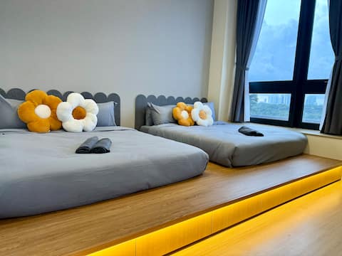Sunway GRID Studio Retreat for4-6pax near Legoland