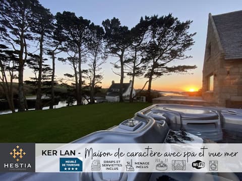 Ker Lan - Character house with Spa and sea view