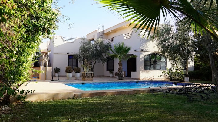 Villa Khadija Piscine, Nature & Vue Atlas - Morocco