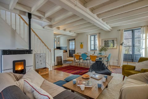 Charming house 6-7 people terrace 15' Geneva