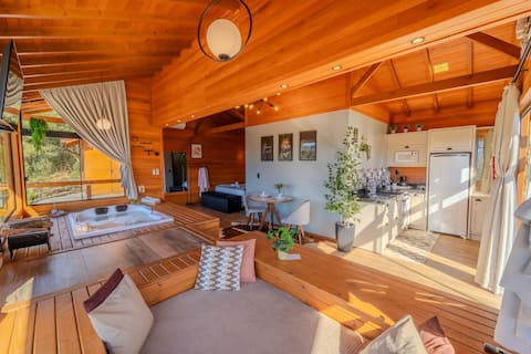 Airbnb em destaque: Encanto dos Ventos Cabin em Bom Retiro