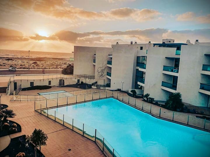 Loft Spacieux Dans Residence Front De Mer - El Cotillo