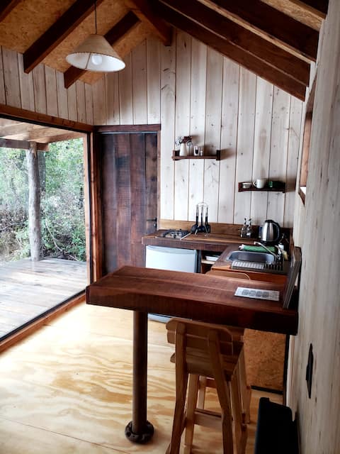 Anuncio de Airbnb popular: Mystic Nature Project Tiny Home en San Martín De Los Andes