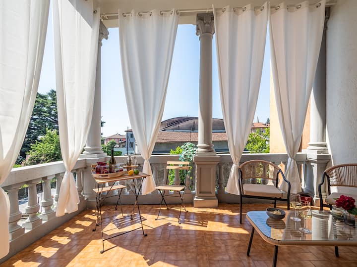 Private Terrace | Parking | 10 Min Lake&stadium - Como