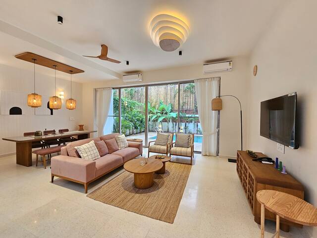 3bhk Ultra Luxurious Villa near Vagator Beach