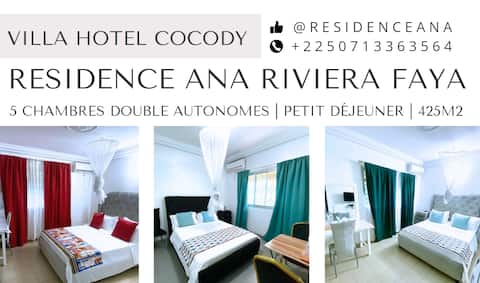 Villa Ana Cocody Riviera Faya Abidjan
