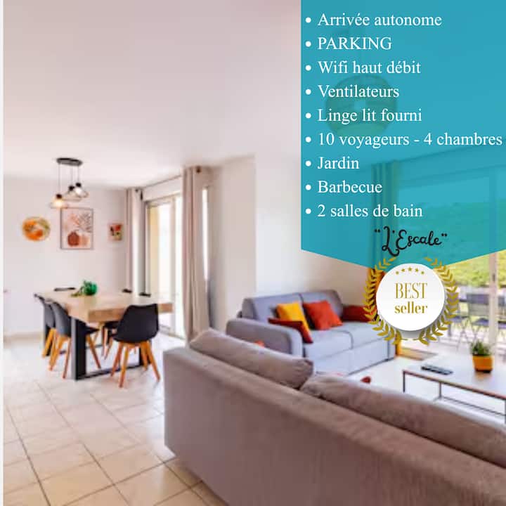 L'Escale de Colomiers - Comfortable house with garden