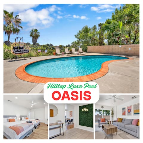 Hilltop LUXE Pool Oasis
