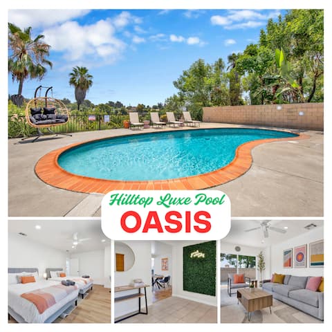 Hilltop LUXE Pool Oasis