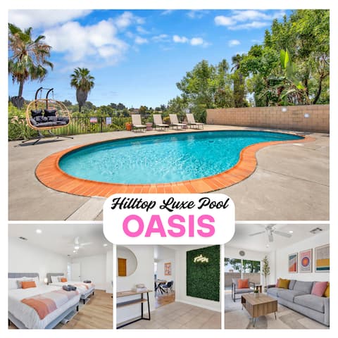 Hilltop LUXE Pool Oasis