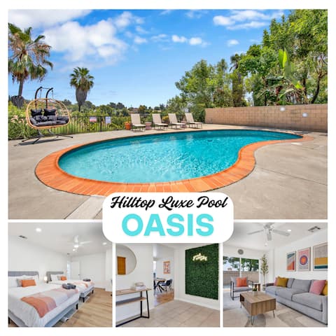 Hilltop LUXE Pool Oasis