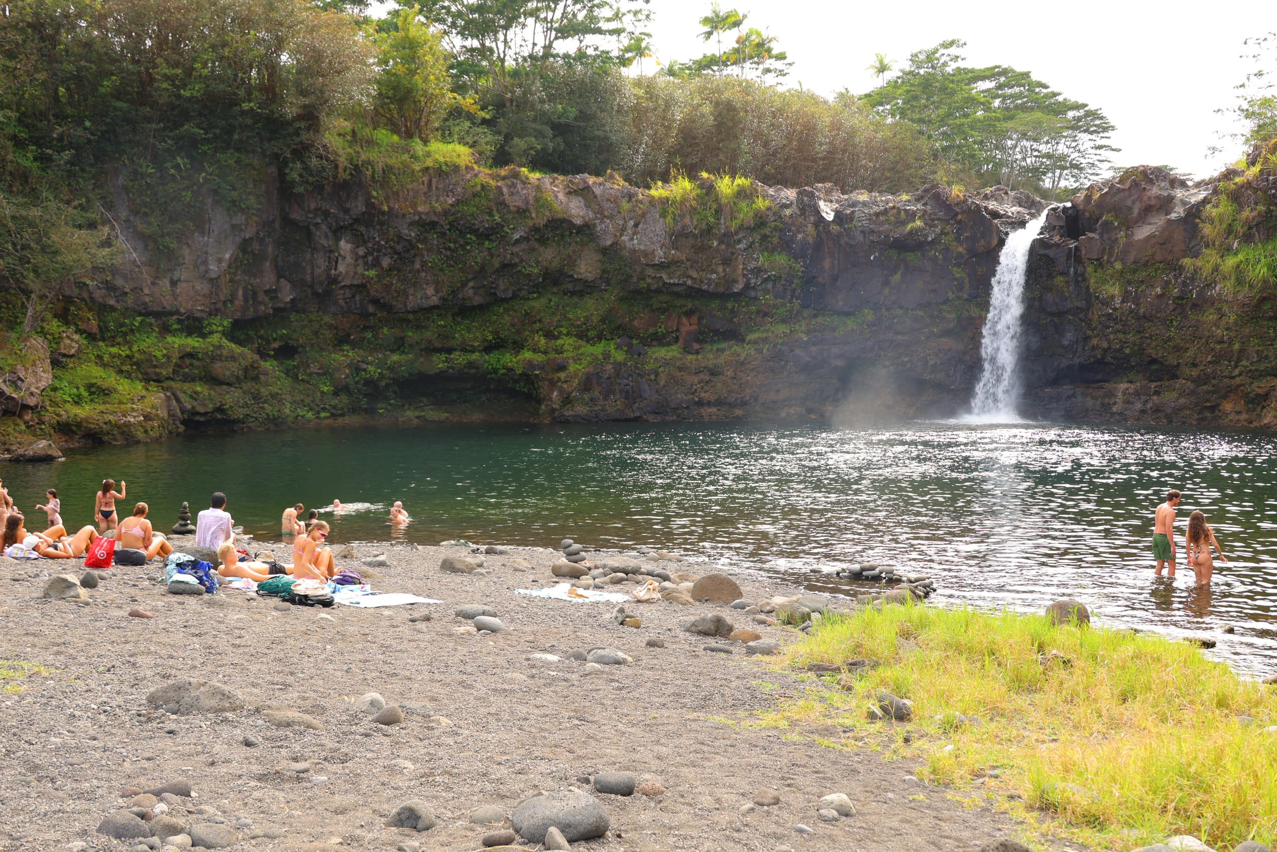 Oceanview Kehena Black Sand Beach House - spa/pool - Photo 62