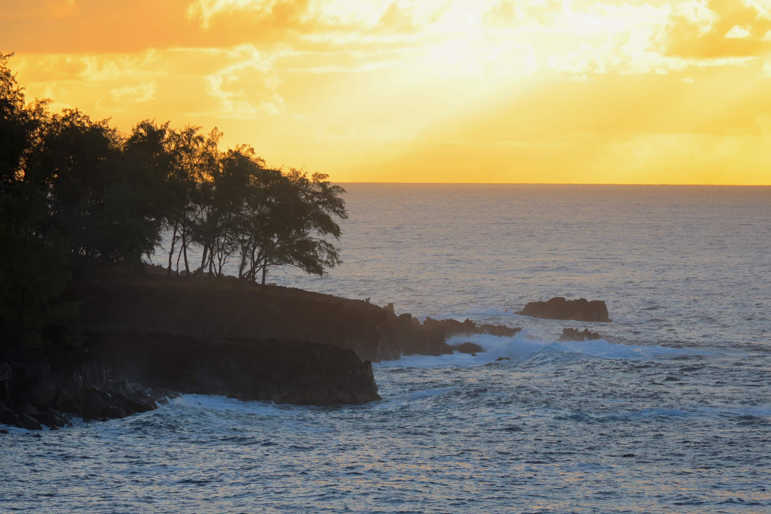 Oceanview Kehena Black Sand Beach House - spa/pool - Photo 43