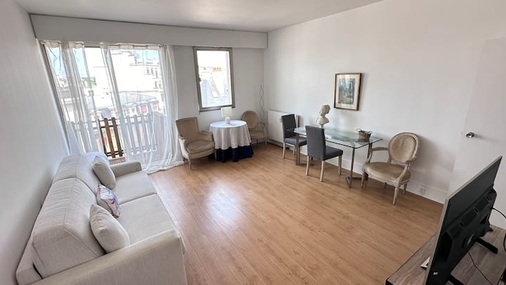 Studio Balcon & Fibre 8e  Parc Monceau - Paris