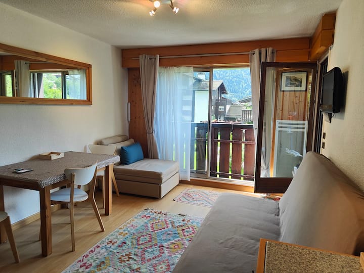 Appartement Au Calme Et Vue Mont Blanc - Les Praz de Chamonix