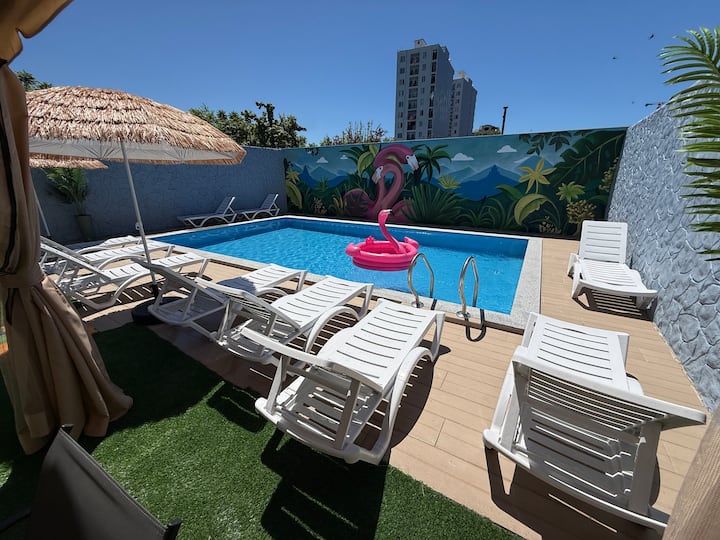 Ketevan - 2 Bedroom - 4nd Floor, 60m2, Pool - 조지아