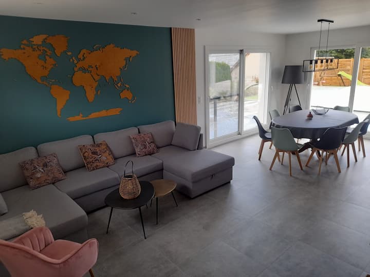 Maison Lumineuse Et Spatieuse
8 Personnes - Frankreich