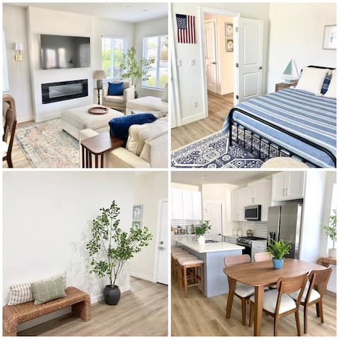 Modern Spacious Beach House! Backyard+Foosball