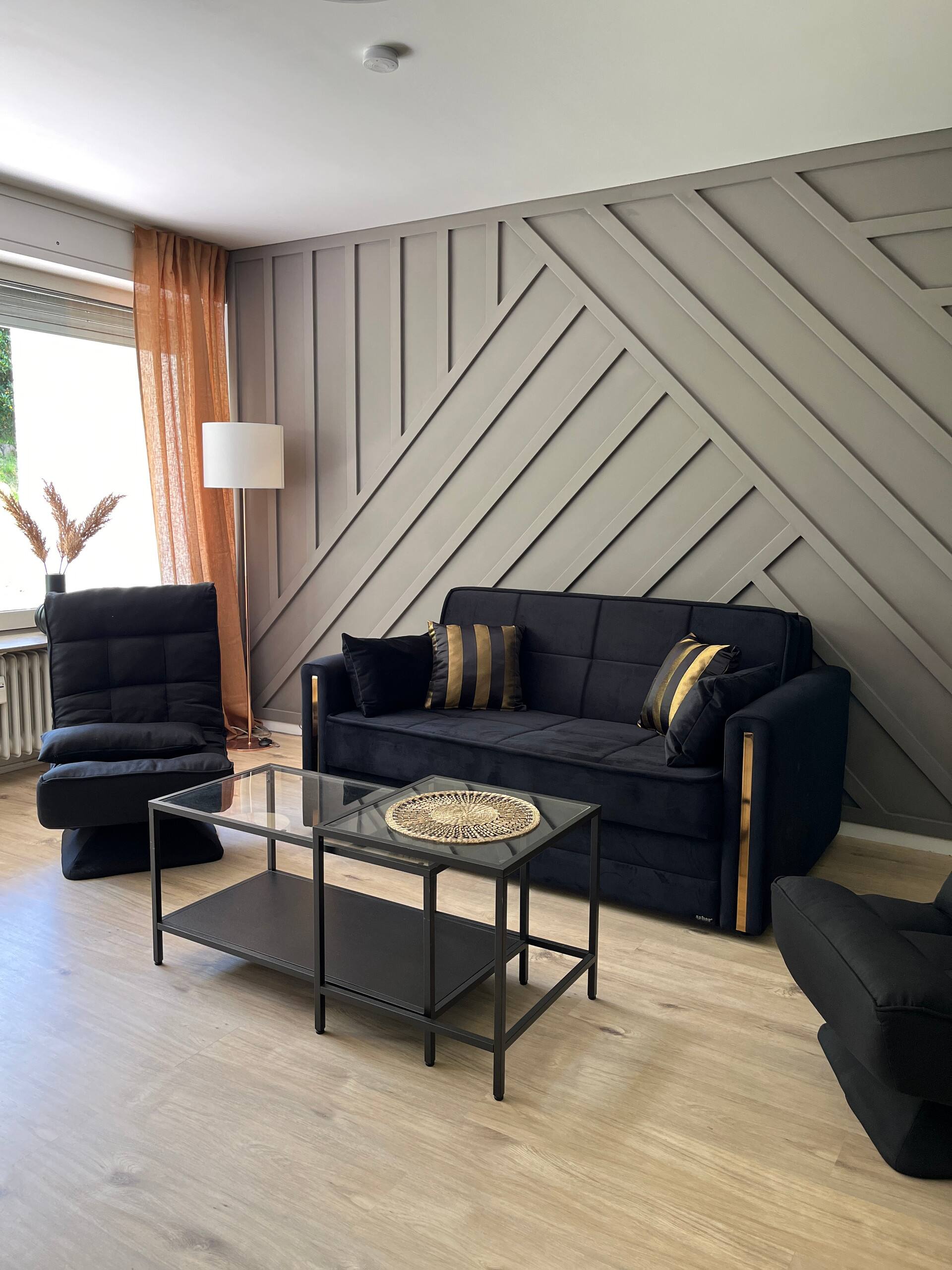 Modern 2-room apartment with terrace