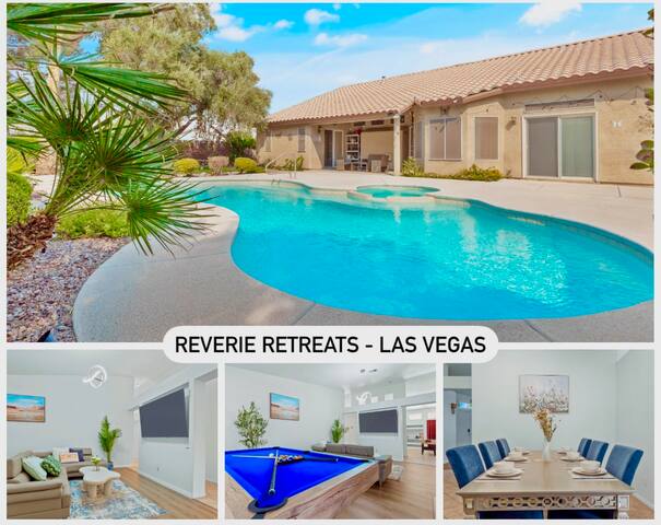 9 min Strip/LAS+Pool+Arcade+18FT Park+EarlyCheckin