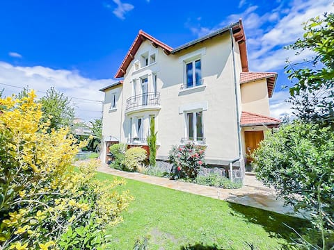 Large house with pool and garden