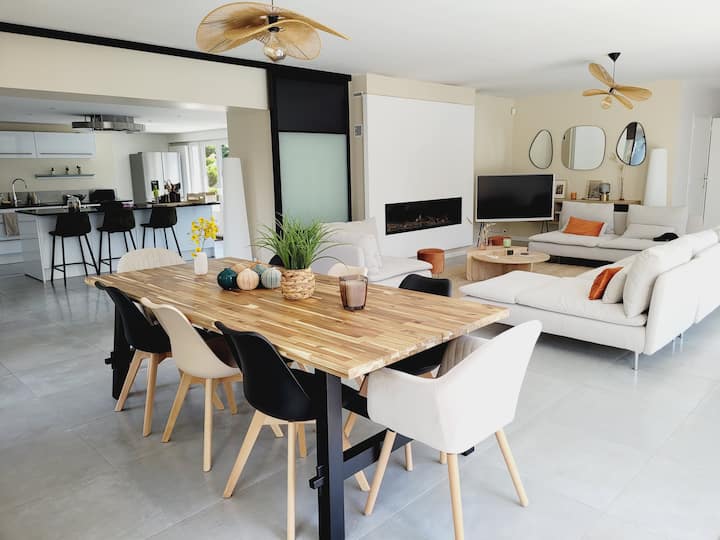 La Villa Des Taillis, 10 Pers - Nantes