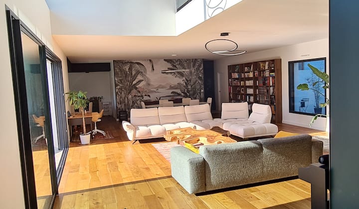 Maison D'architecte Avec Piscine Et Sauna - Angers