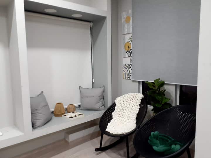 Cozy Apt+kitchen+ac+parking+wifi@lourdes Colon - El Salvador