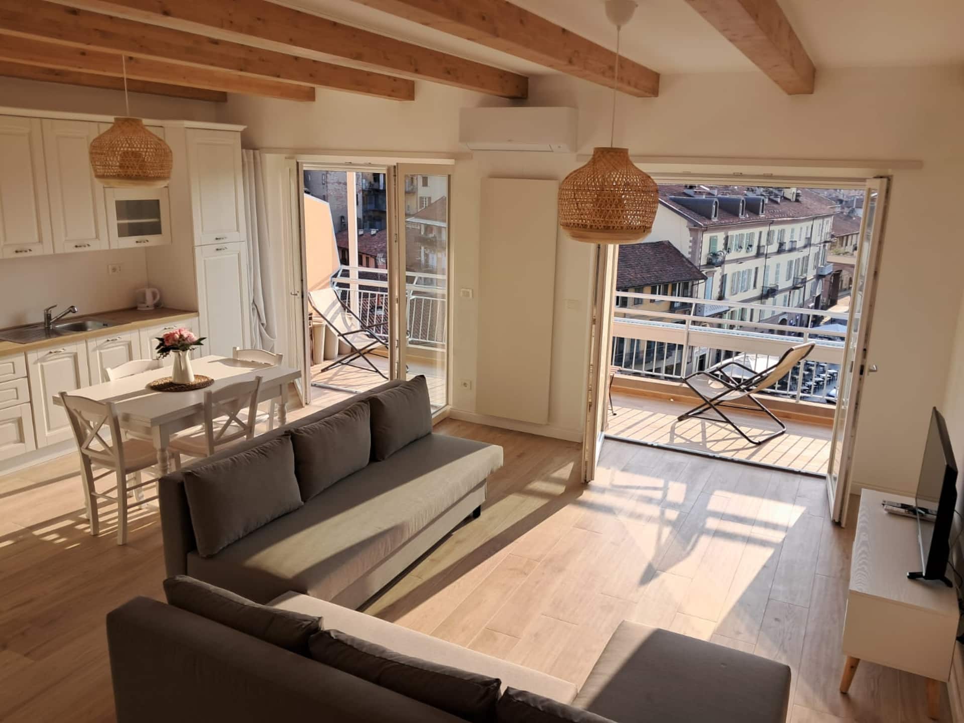 Penthouse in the center of Saluzzo
