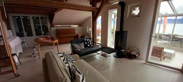 La Grange Du Chanoz Au Bord Du Lac Loft - Montreux