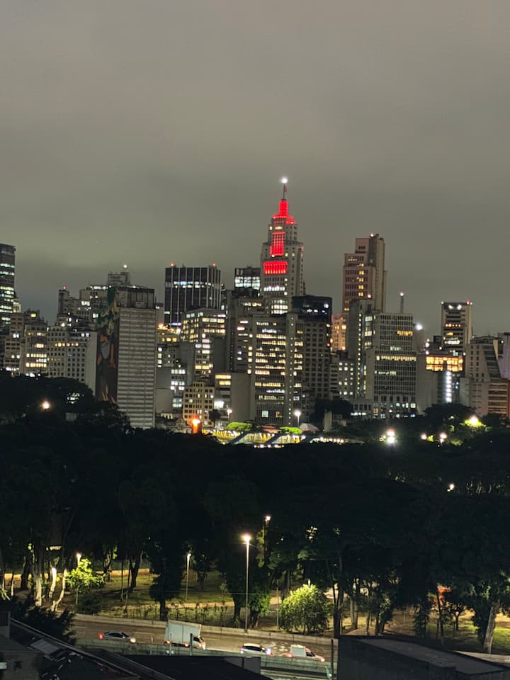 Apto 12°08 Andar, Ar-cond, E Vista Privilegiada. - Liberdade
