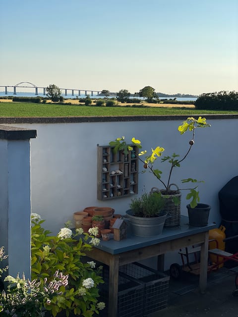 Year-round house by the beach.