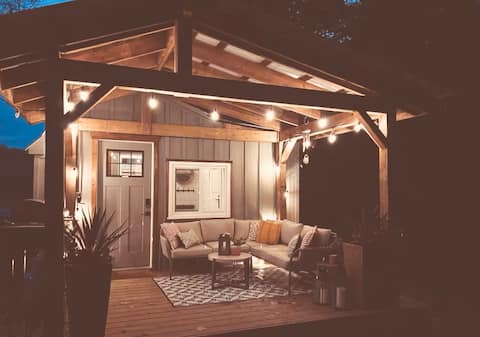 Private Nordic Spa Cabin +Nature Escape round lake