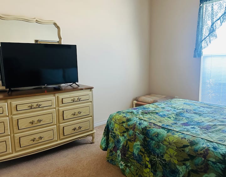 Спална соба за гости со телевизор