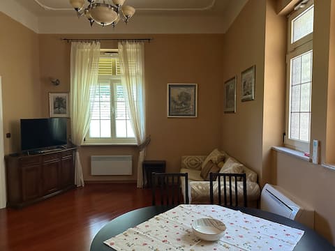 Top performing Airbnb: Olga’s Apt | Steps to Sea • Gated Parking in Mjesni Odbor Pećine
