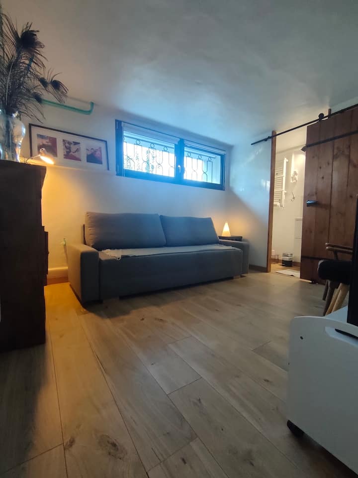 ספה נפתחת למיטה זוגית