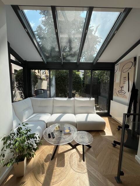 Luxury apartment on 2 floors