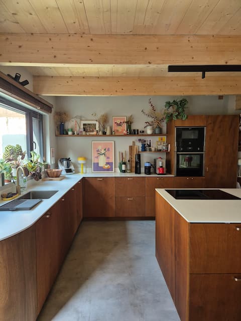 Large house with pool