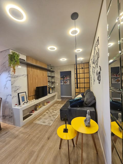 Fairly located apartment.
